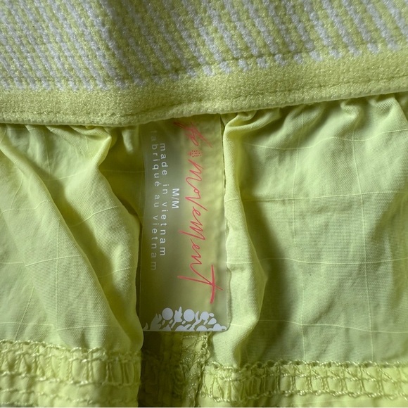 FREE PEOPLE New Heights Shorts in Sour Citrus Size Medium NWT - Picture 11 of 12